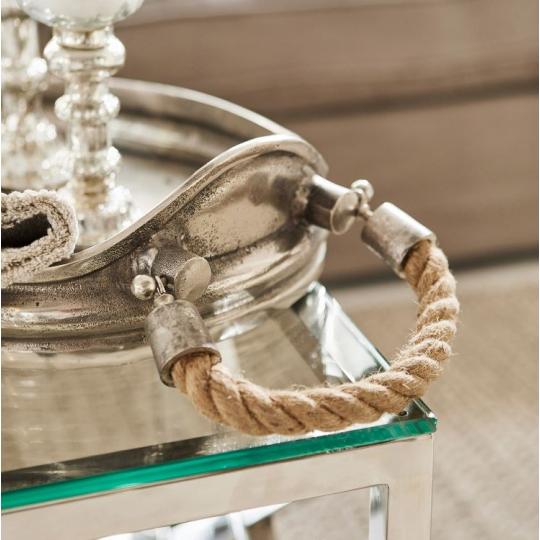 kuchyna vintage tacka provensalsky provansalsky elegantny klasicky tacka strieborny hlinik obyvacka kastiel vila interierove doplnky lameridiana interierovy obchod balaton.jpg